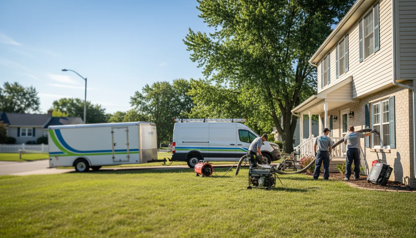Flooded Basement Restoration And Cleanup With Repair in Conrath, WI near me
